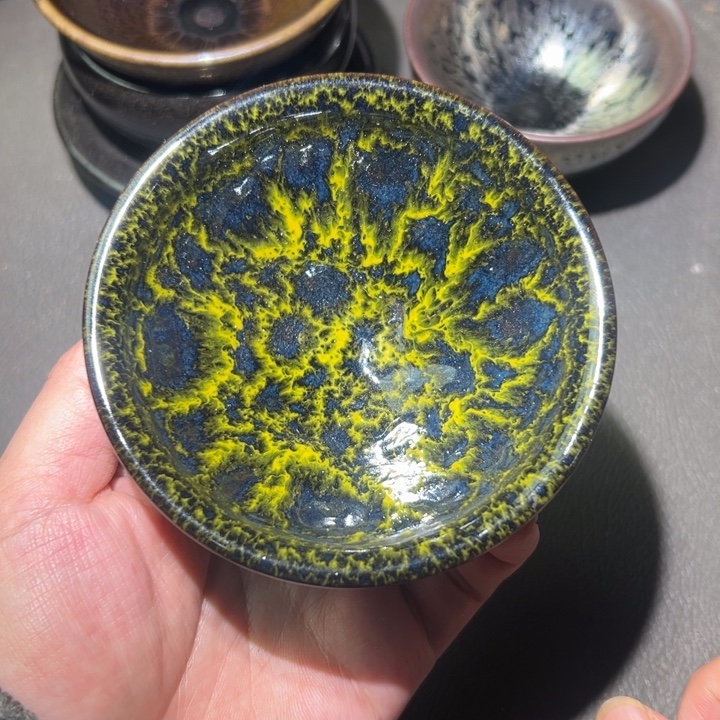 茶盏这个时候才开始准备好