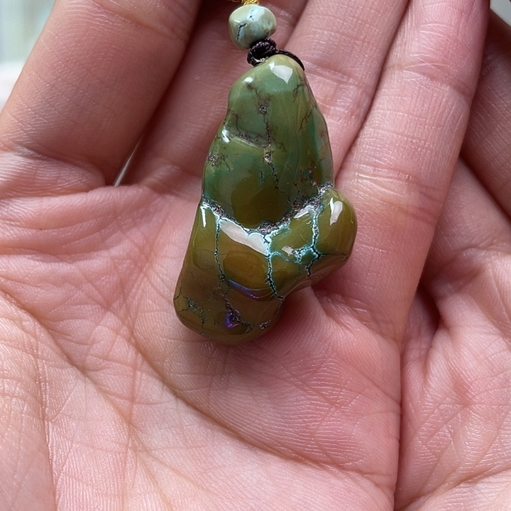 未镶嵌绿松石珠宝奇石