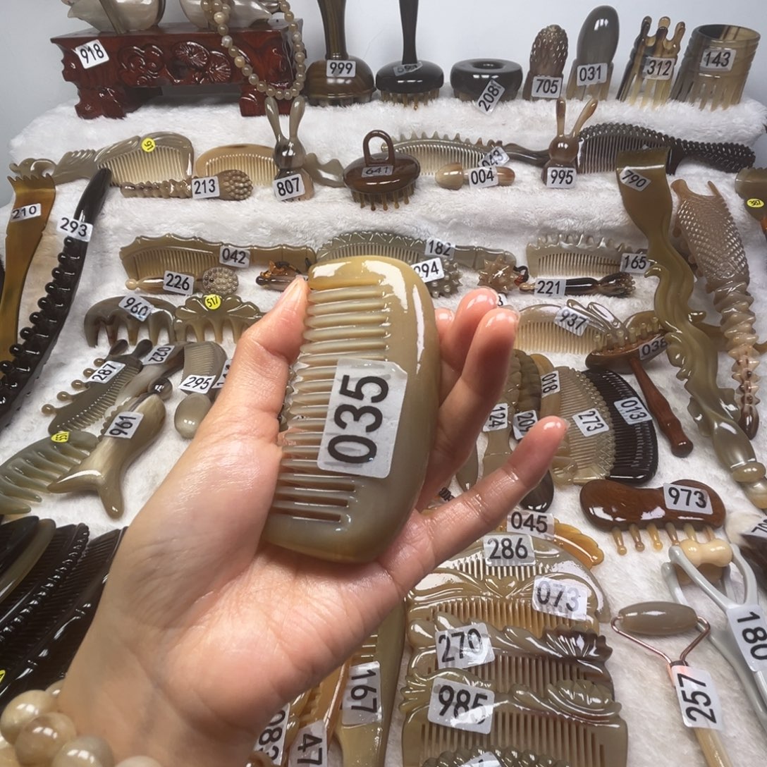 树***林牛角牛角梳牛角福利款