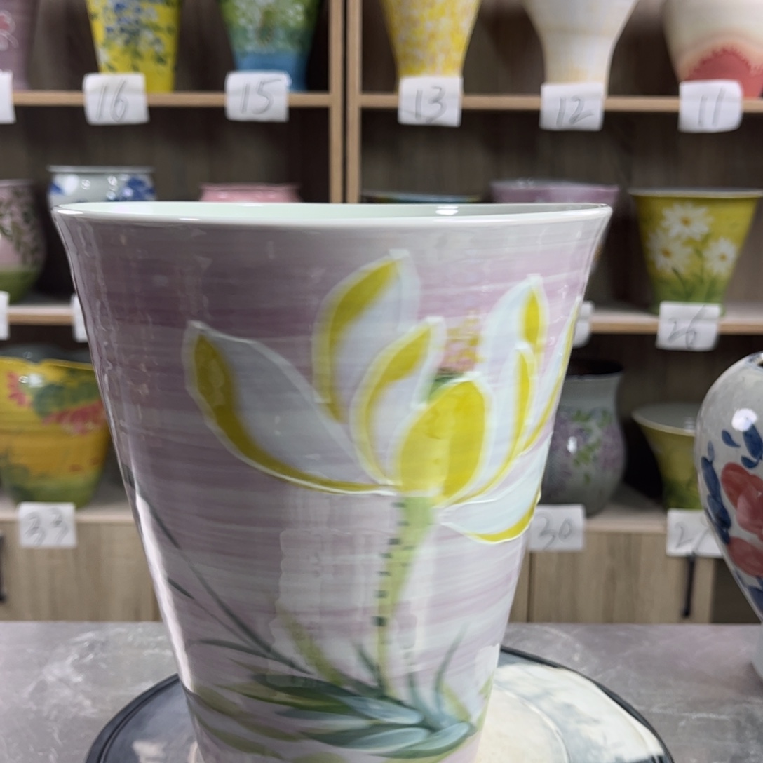 景德镇陶瓷花盆花盆