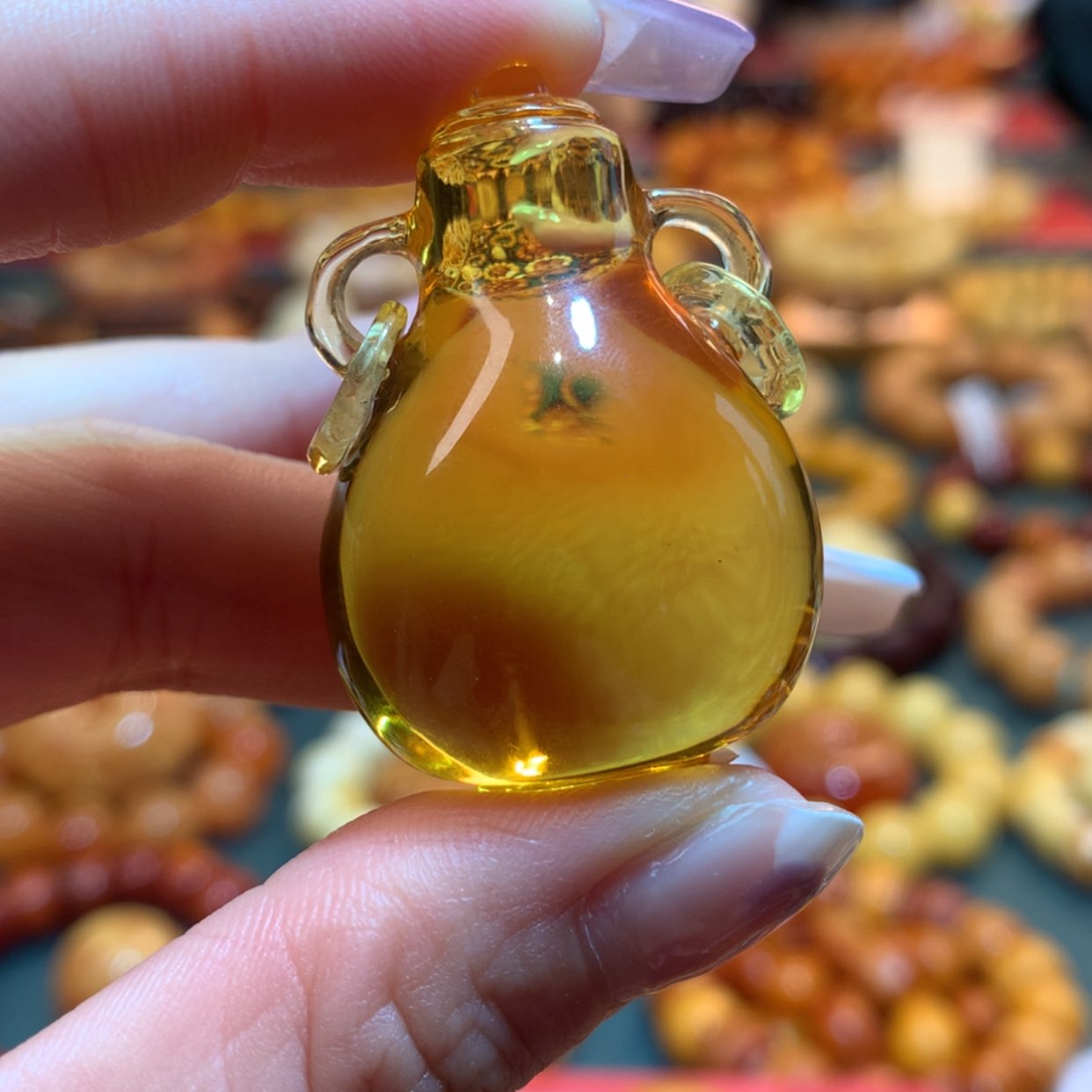 【闪购商品】未镶嵌琥珀吊坠(不含链)