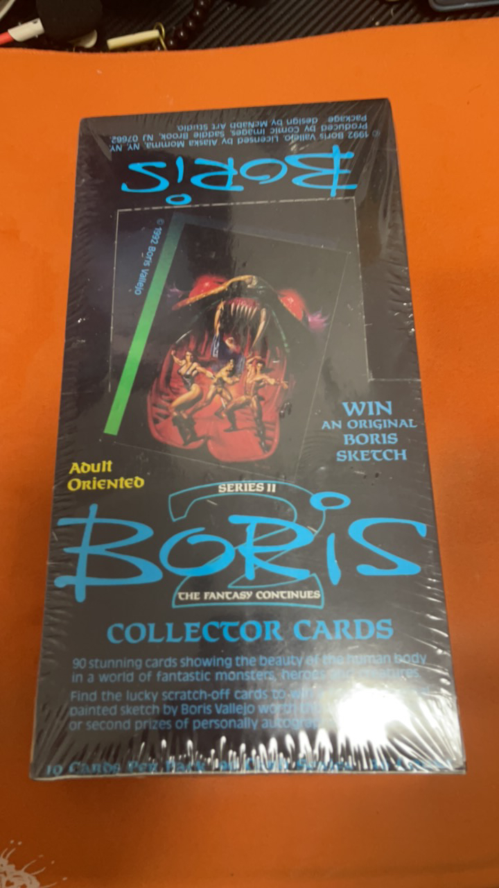 1992 Boris 鲍里斯系列二 中古收藏卡 直播代拆