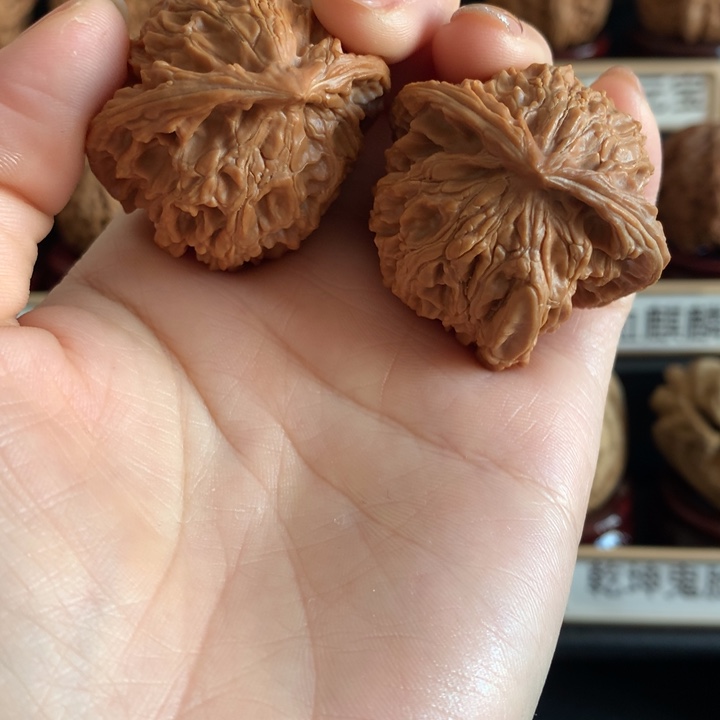 文玩核桃把件蛇异型