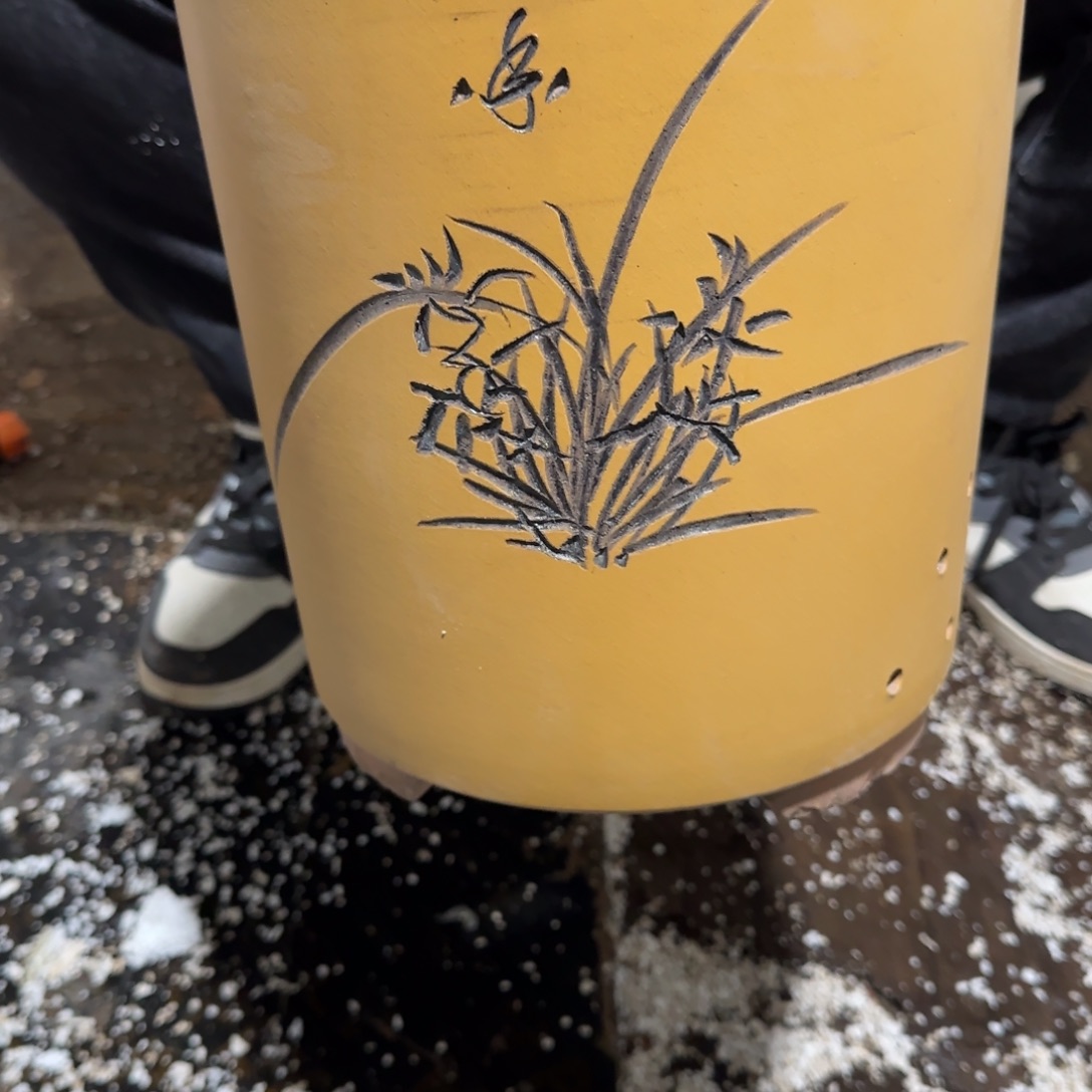 花盆紫砂口径17.22口径