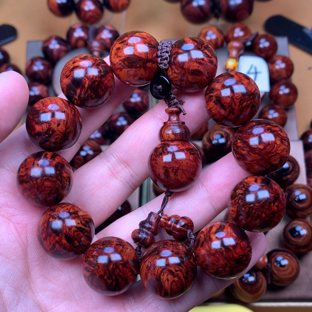 黄花梨/降香黄檀黄花梨手串2.0