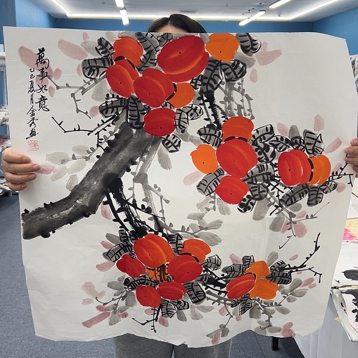 国画纯手绘作品图