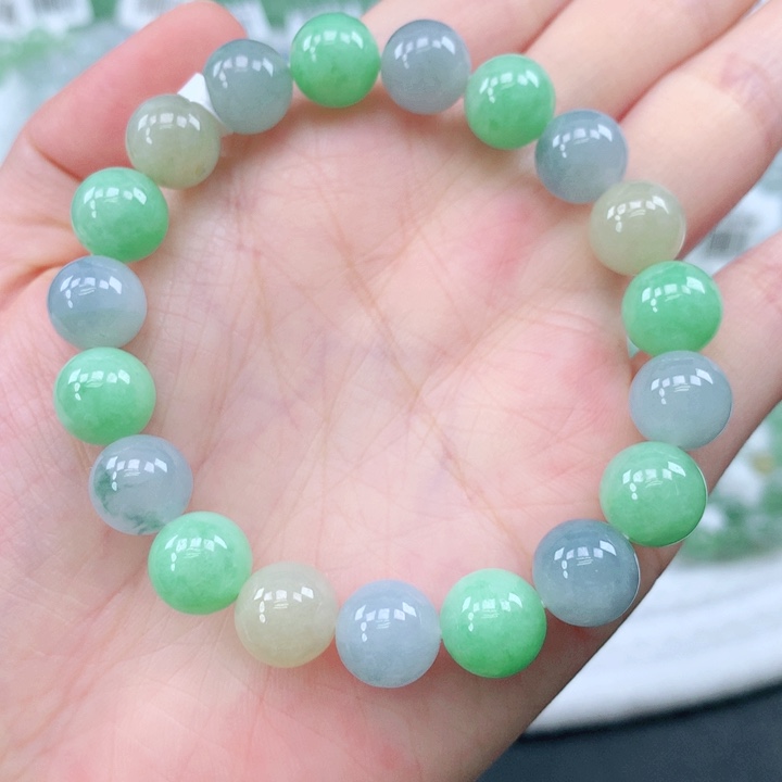 翡翠未镶嵌手链翡翠