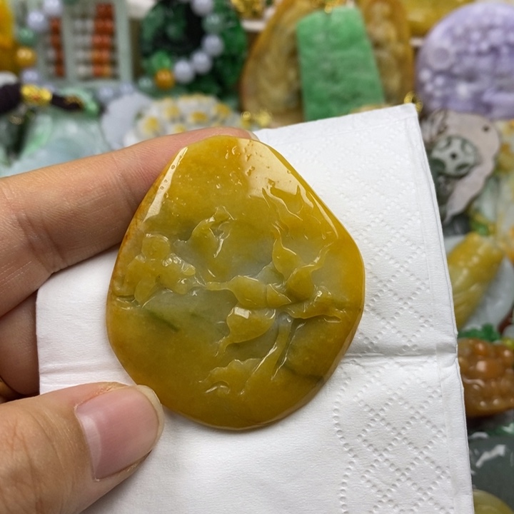 翡翠吊坠(不含链)未镶嵌
