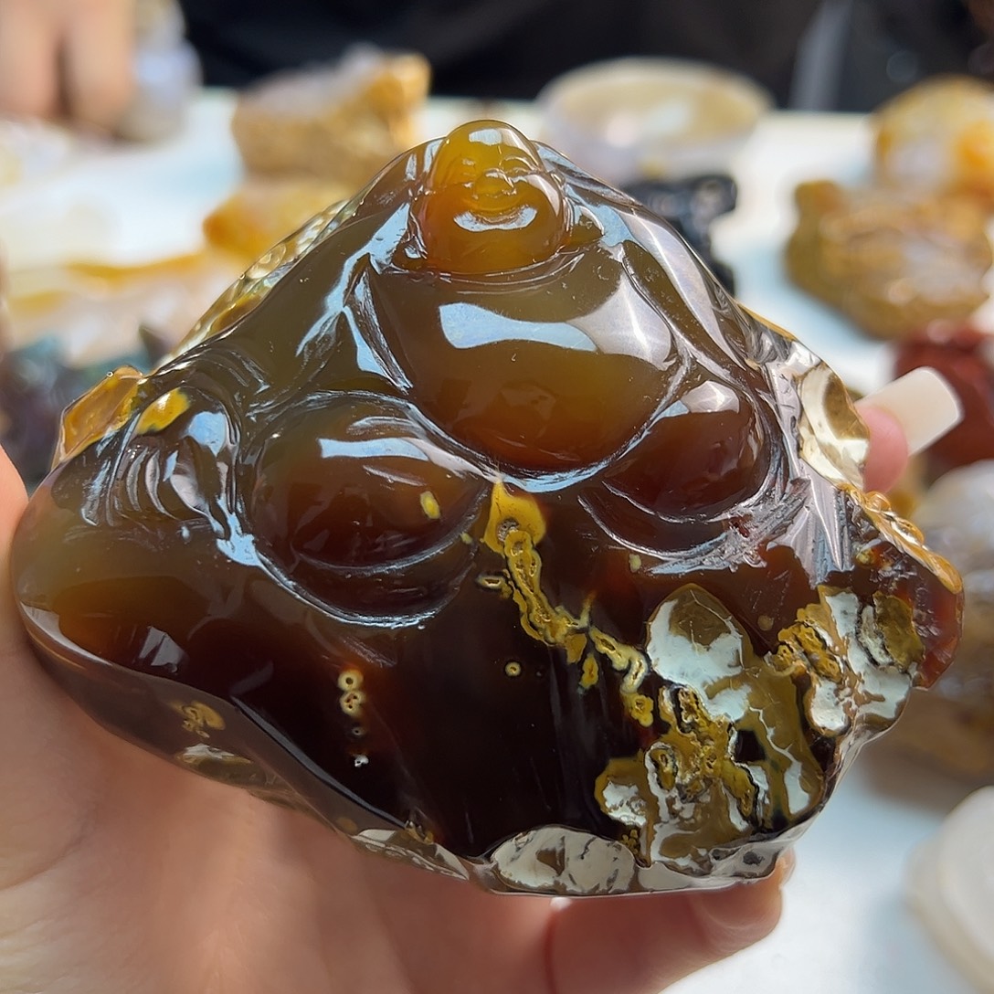 玛瑙/玉髓未镶嵌颈饰