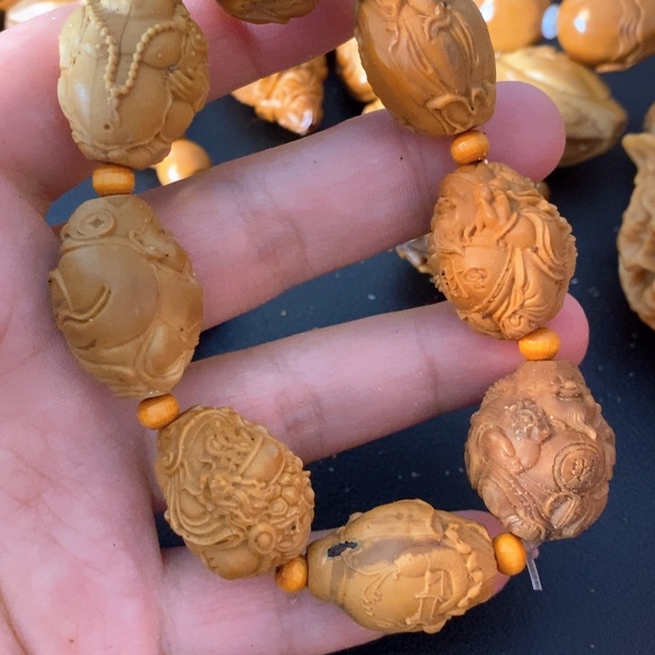 橄榄核手串/手链又****哥橄榄裂89号财迷