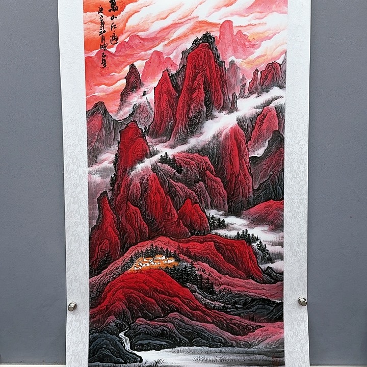 国画书法作品多次参加