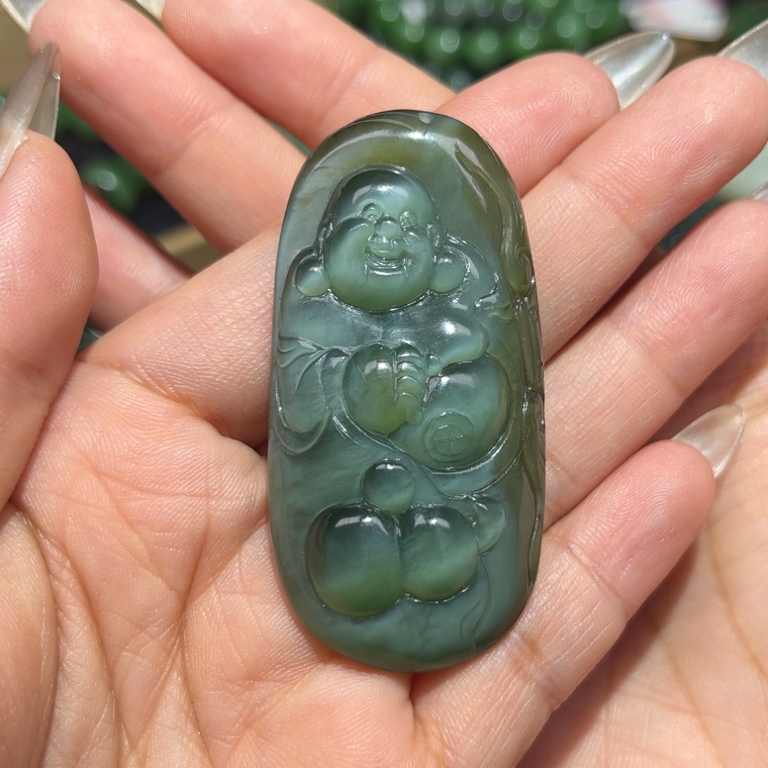 和田玉挂件未镶嵌