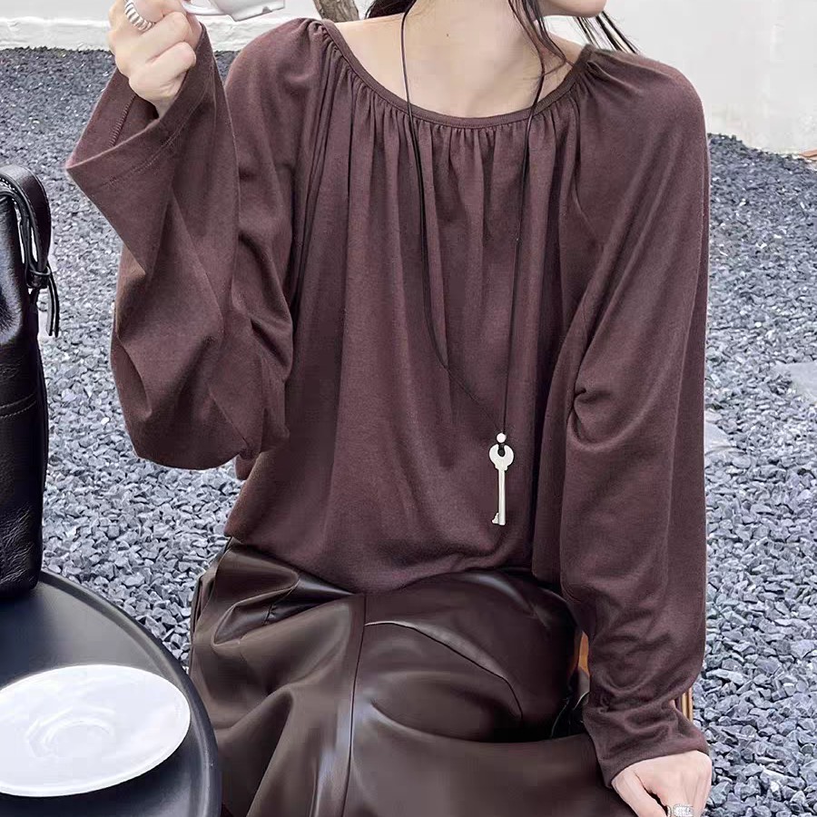新法式慵懒时尚上衣