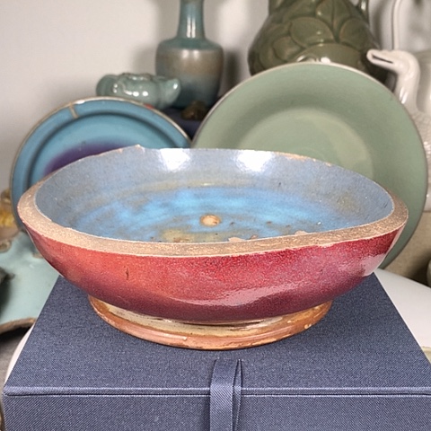 盘明**人钧窑标本禹州窑口