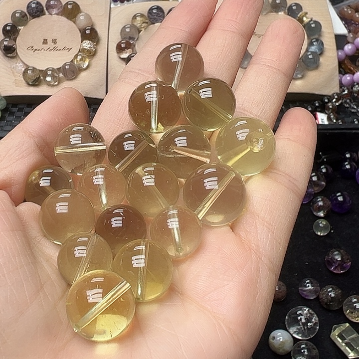 未镶嵌手链水晶多样性发一