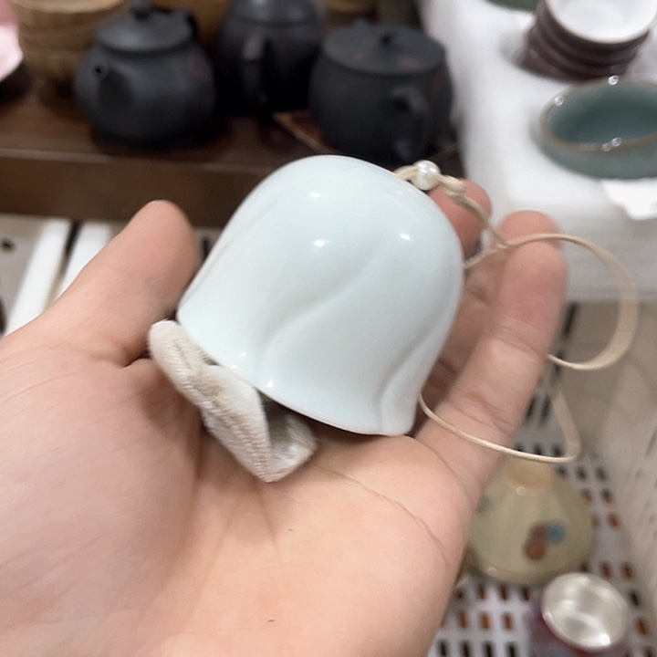 陶瓷茶具全部清清完回家过年