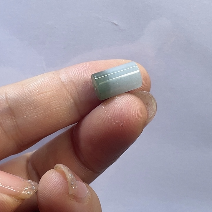 散珠翡翠桶珠翡翠A货