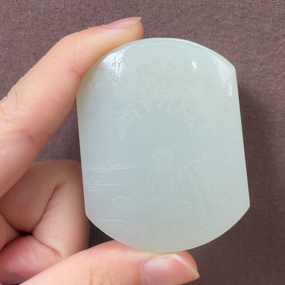 未镶嵌和田玉挂件
