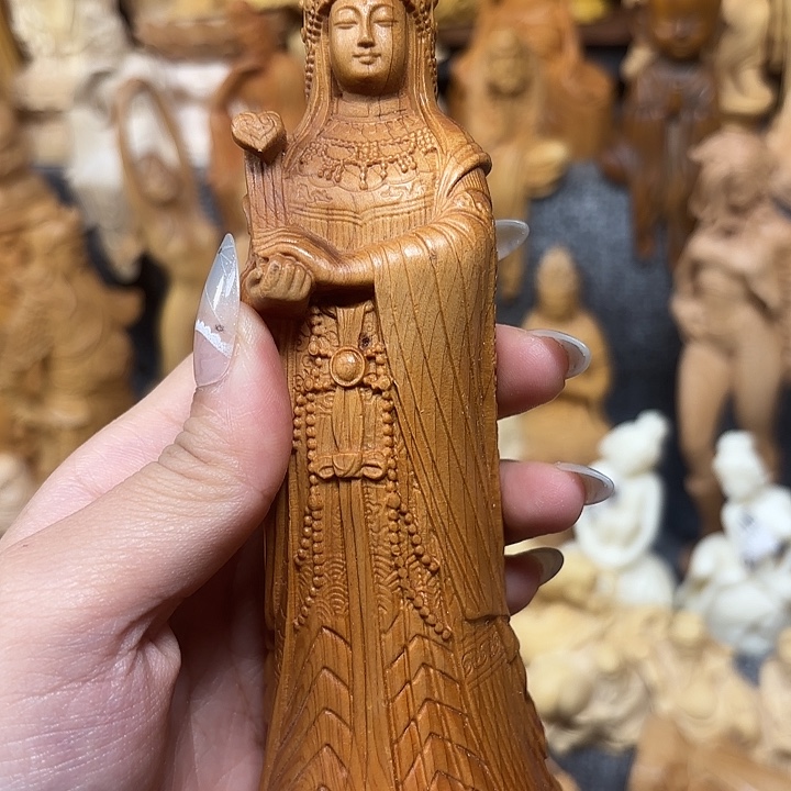 柏木（崖柏）崖柏瑕疵妈祖