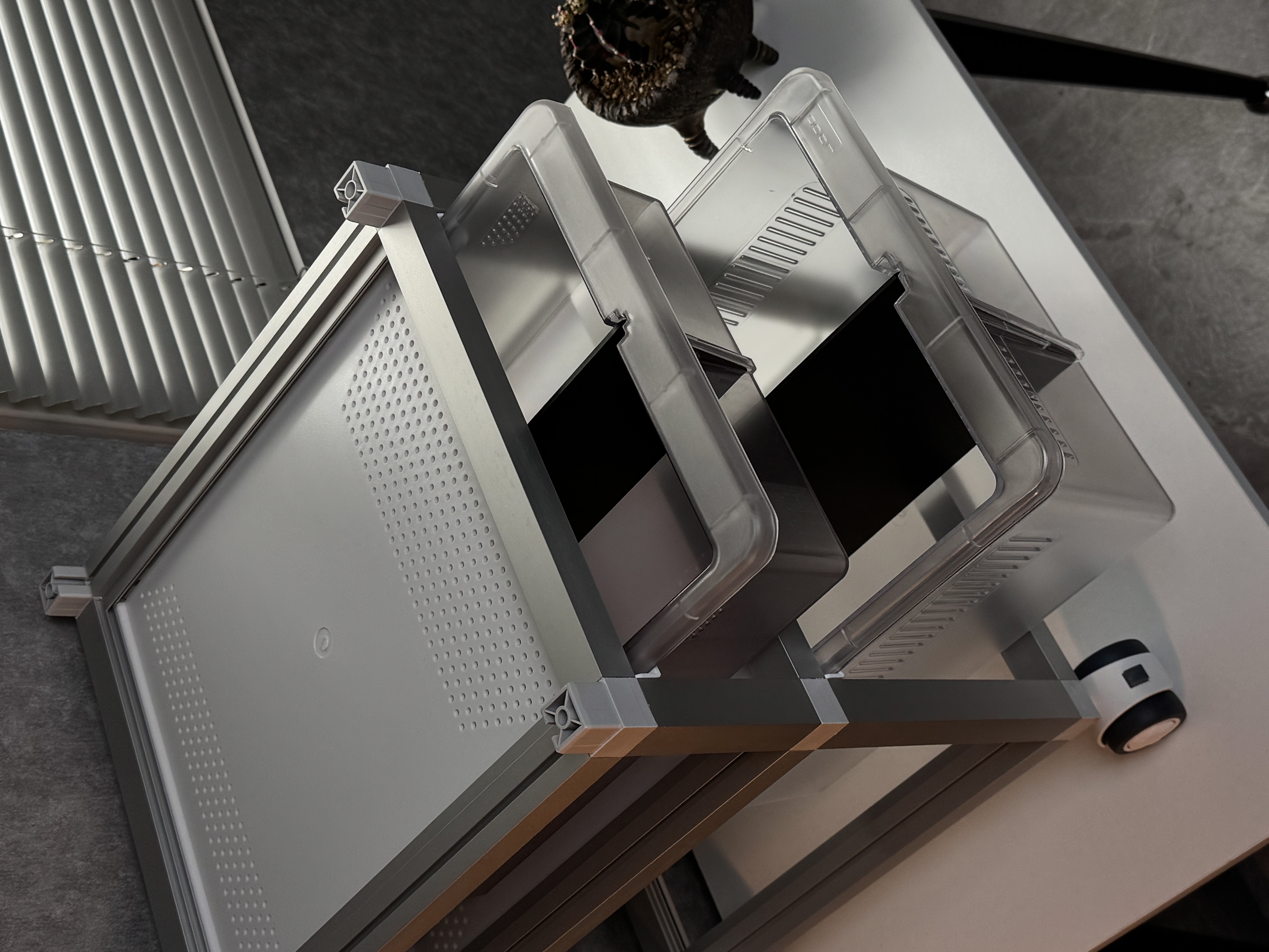 【Mini桌面爬柜】4030/4030R单抽可叠加桌面爬柜养殖设备盖勾亚温控