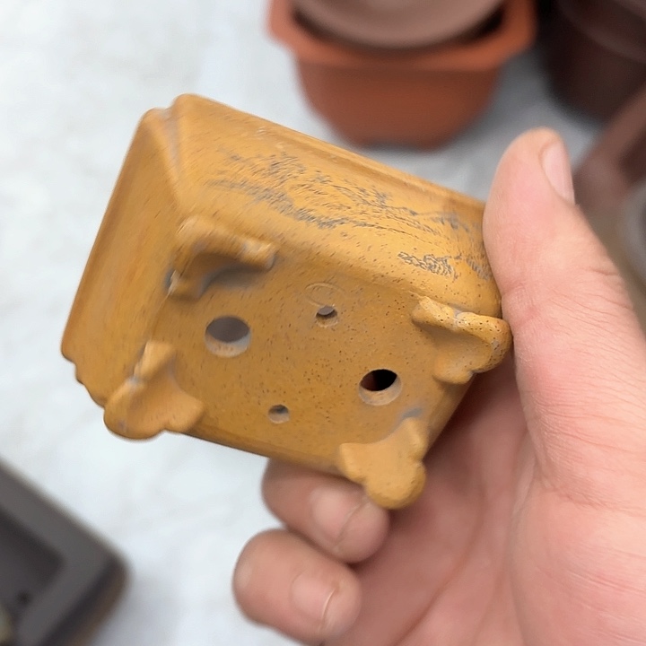 紫砂花盆紫砂的味道真的很