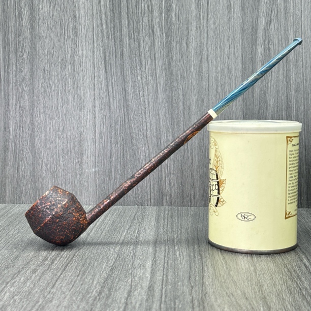 美国皮尔塞尔铅笔杆女王烟斗喷砂牛头斗加长斗柄石楠木手工进口斗
