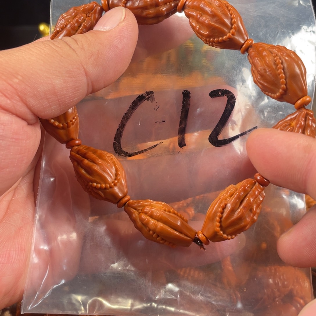 橄榄核其他橄榄核雕工艺手串
