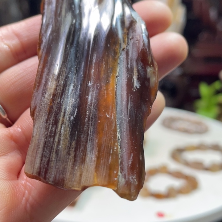 石材家居摆件硅化木