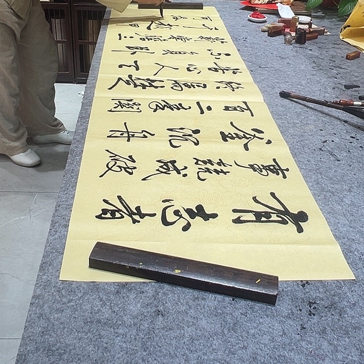 书法有志者，事竟成破釜沉舟程怀祥手绘书法