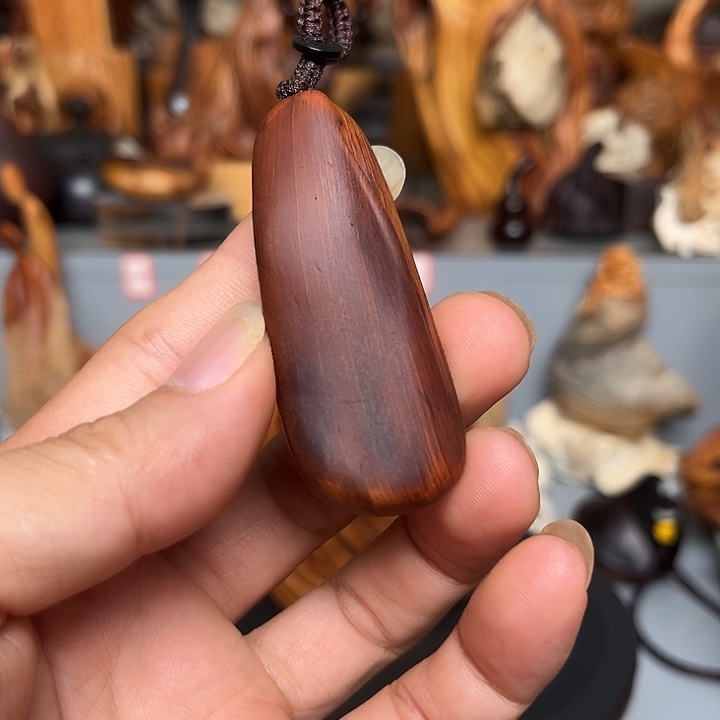 李***）香榧木崖柏钥匙挂件根料