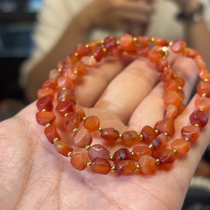 玛瑙/玉髓未镶嵌颈饰