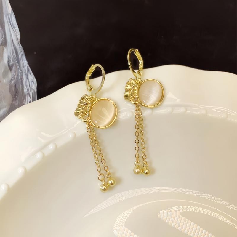 铜合金耳饰 气质轻奢时尚百搭个性精致小众JE3065