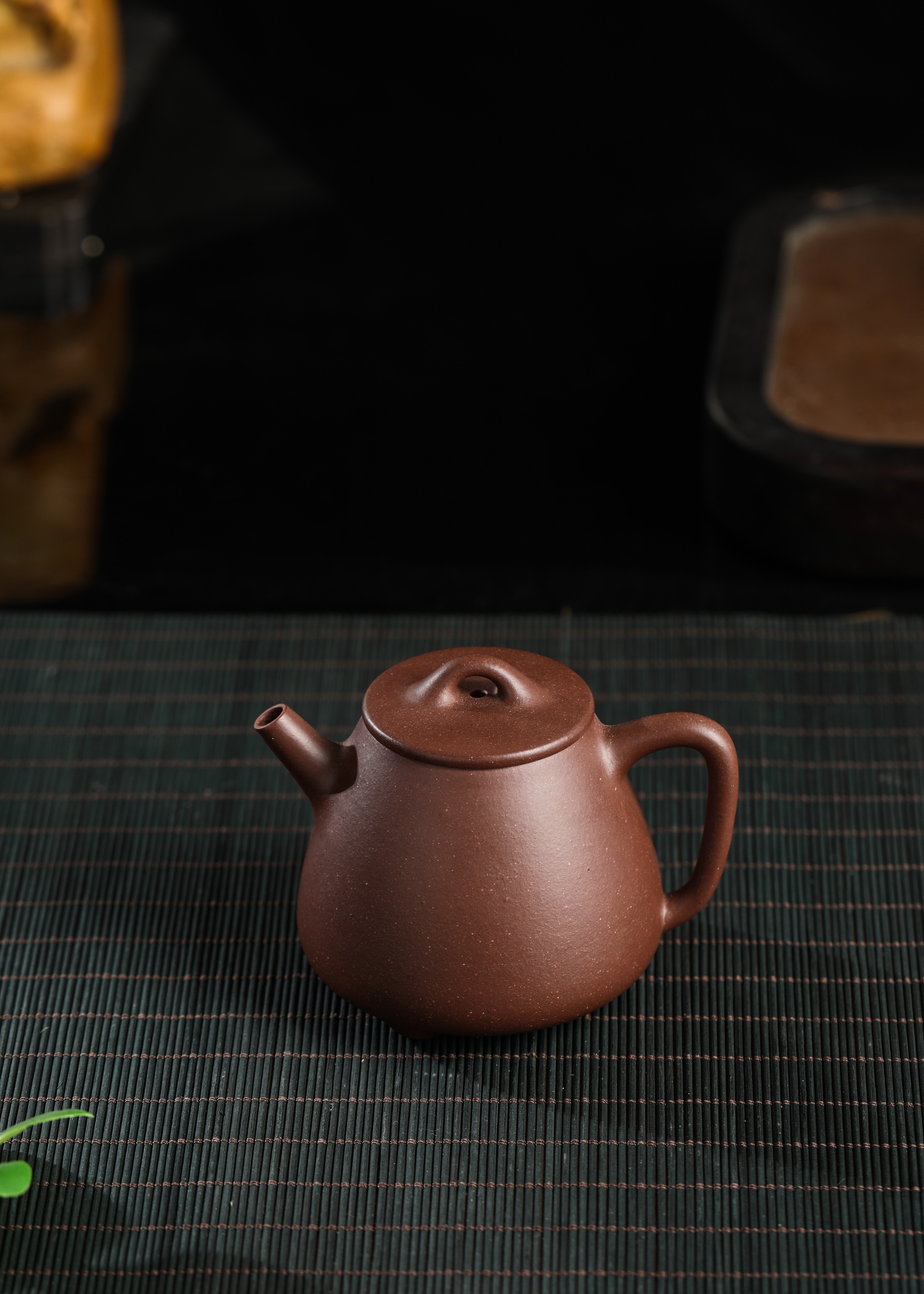 紫砂壶小高瓢底槽清150cc