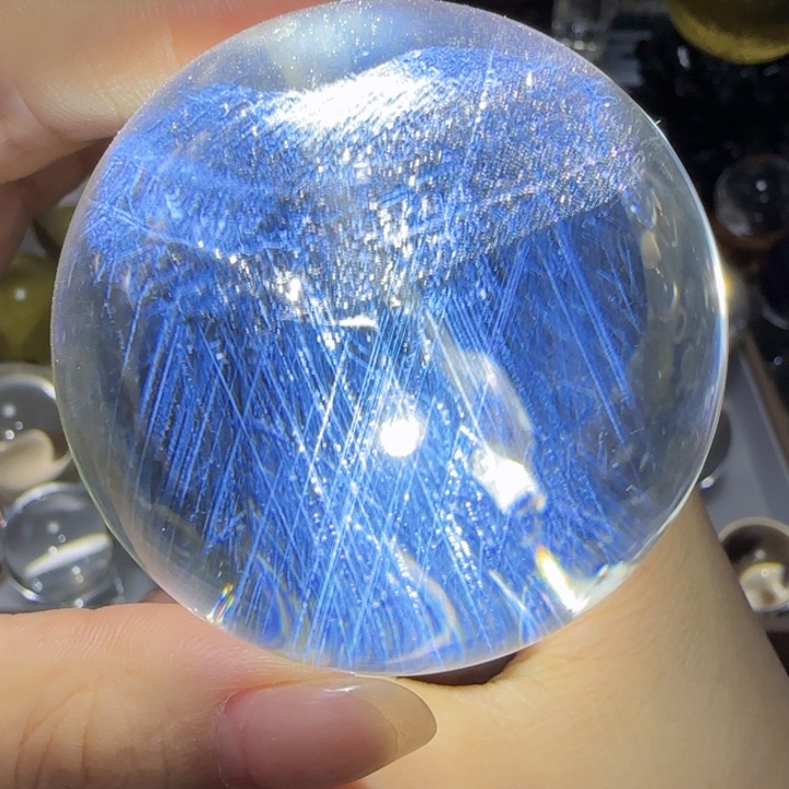 未镶嵌珠宝半成品水晶Q16（5.8公分