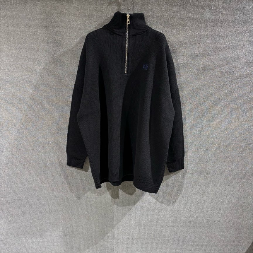 未使用 LOEWE/罗意威 徽标logo羊毛毛衣 全新带吊M码/7151