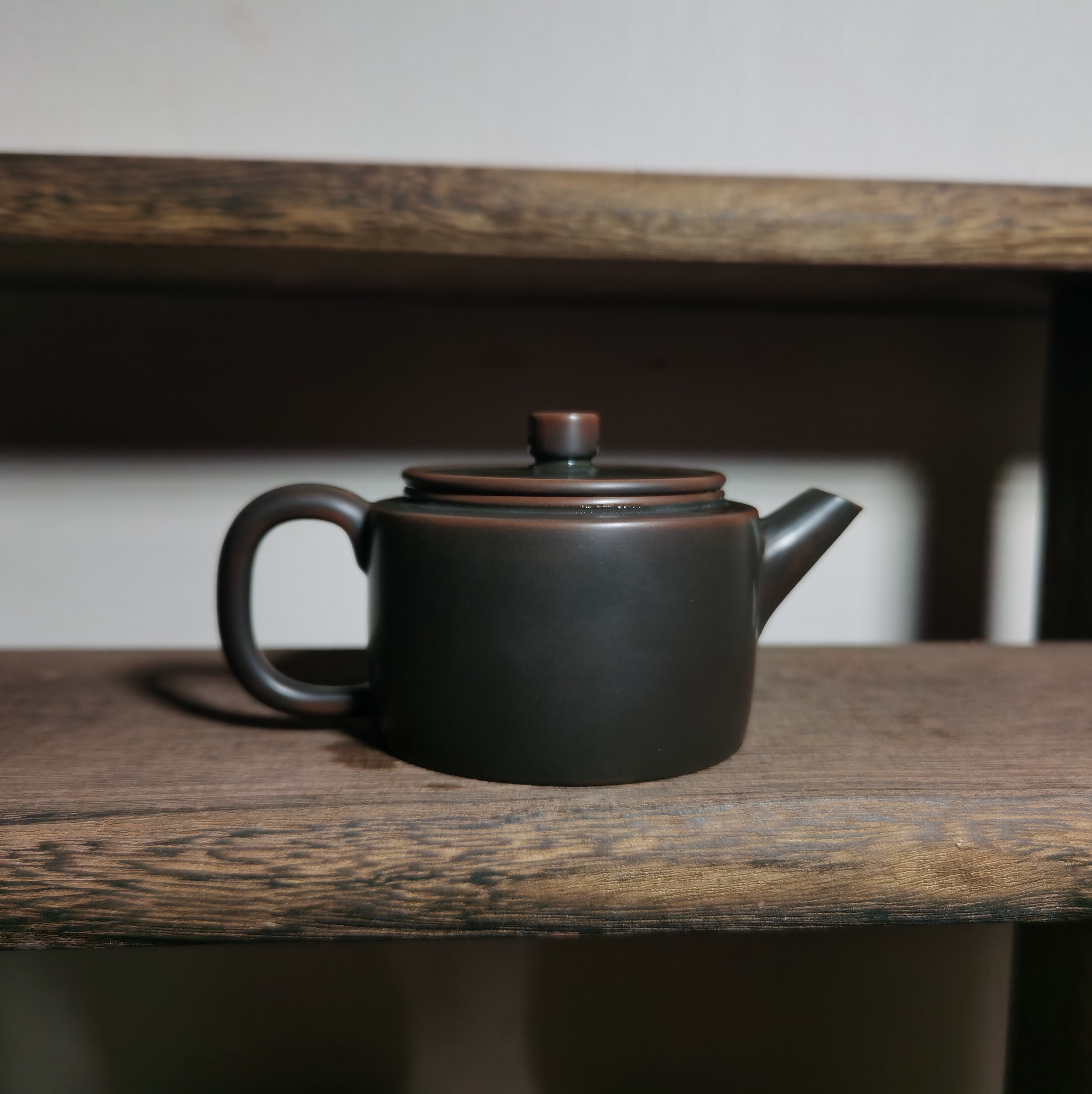 小壶80毫升左右古铜色坭兴陶茶壶