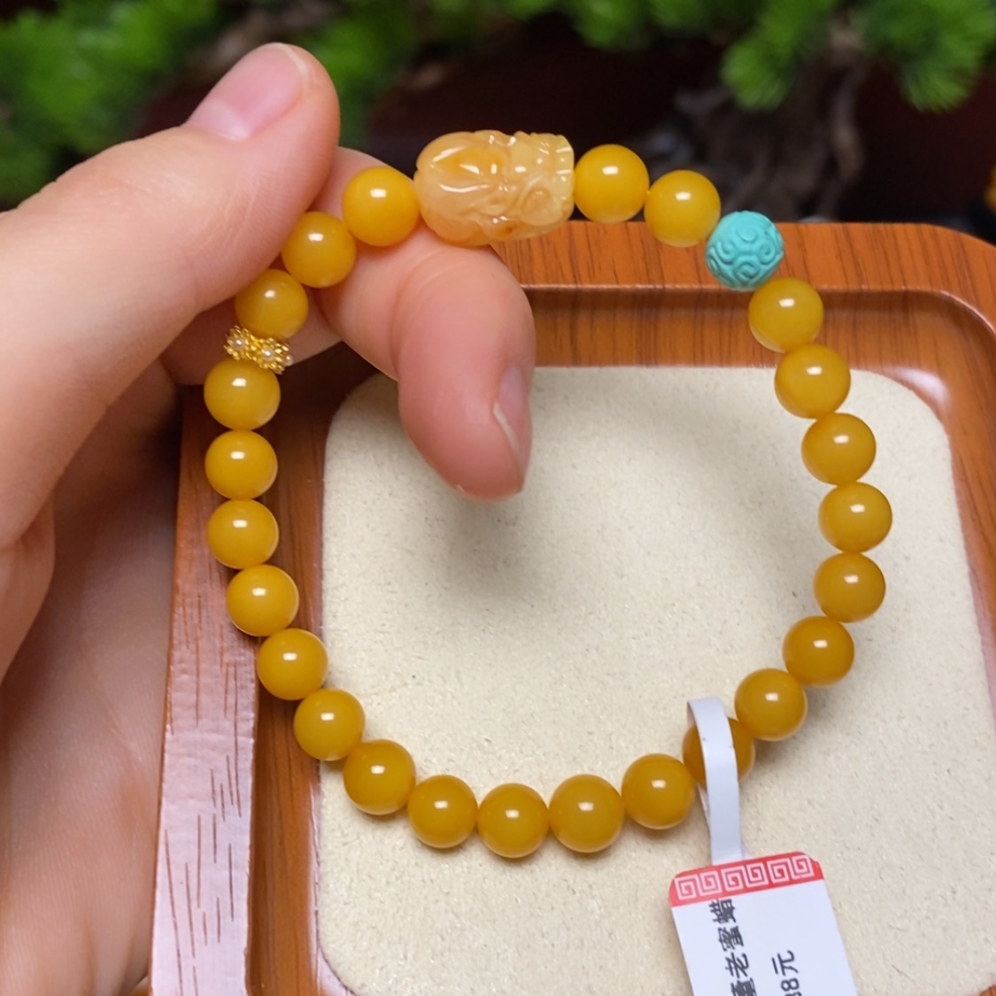 【闪购商品】手链蜜蜡未镶嵌手串