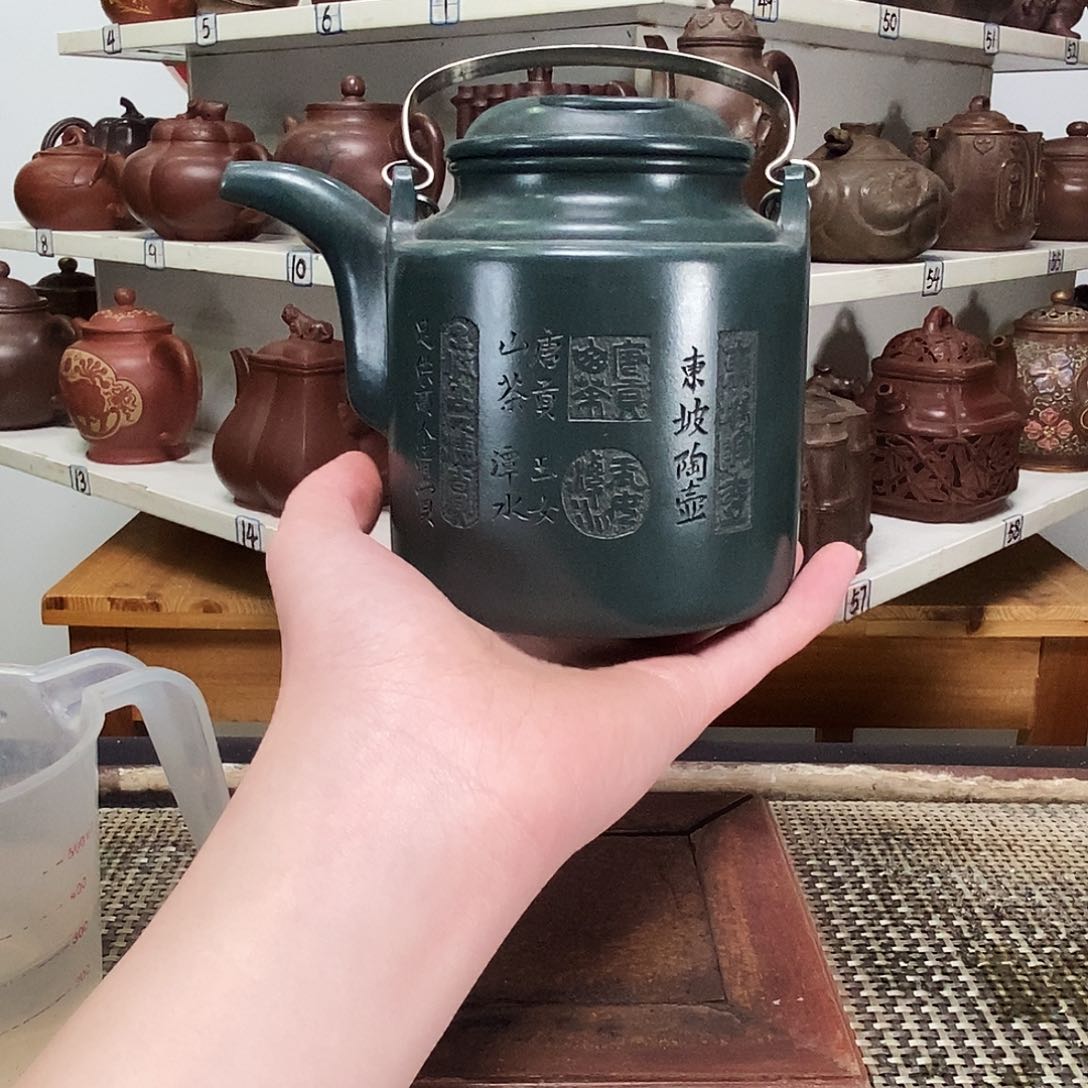 紫砂茶壶准*镜全手工制作