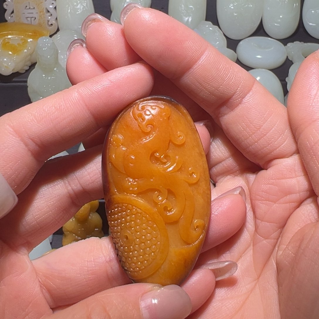 颈饰未镶嵌和田玉懵*秋