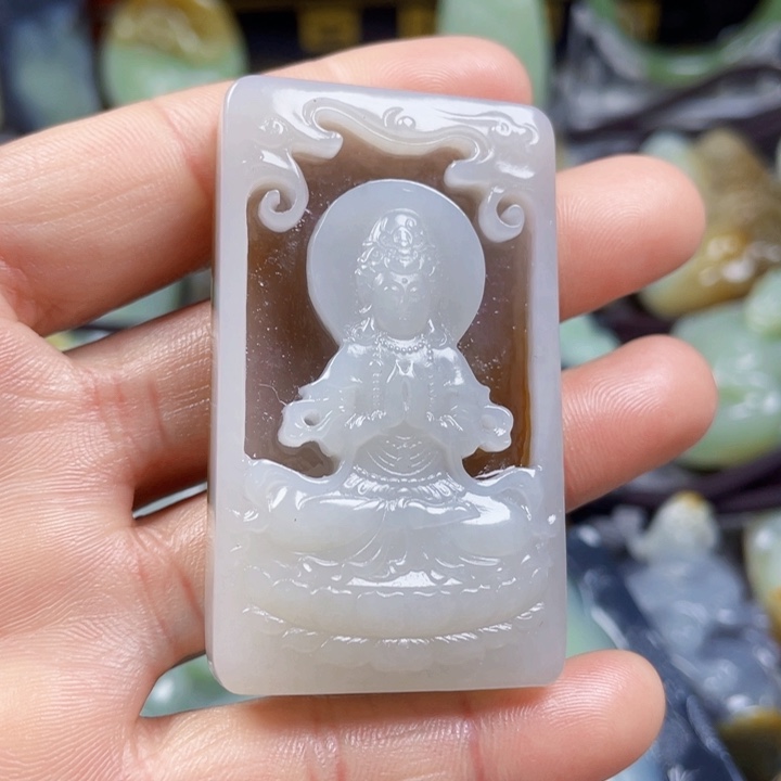 和田玉挂件未镶嵌