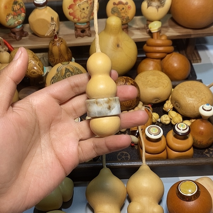 秀玉玉石套管葫芦