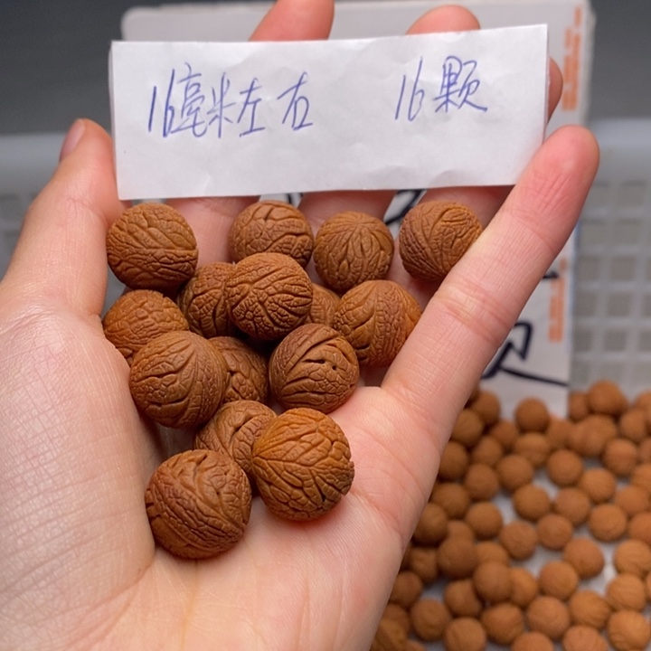 手串桃核16mm左右野生铁将军16颗（穿好）
