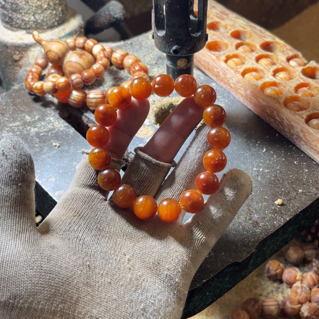 松木（琥珀木）手串/手链1.3固化