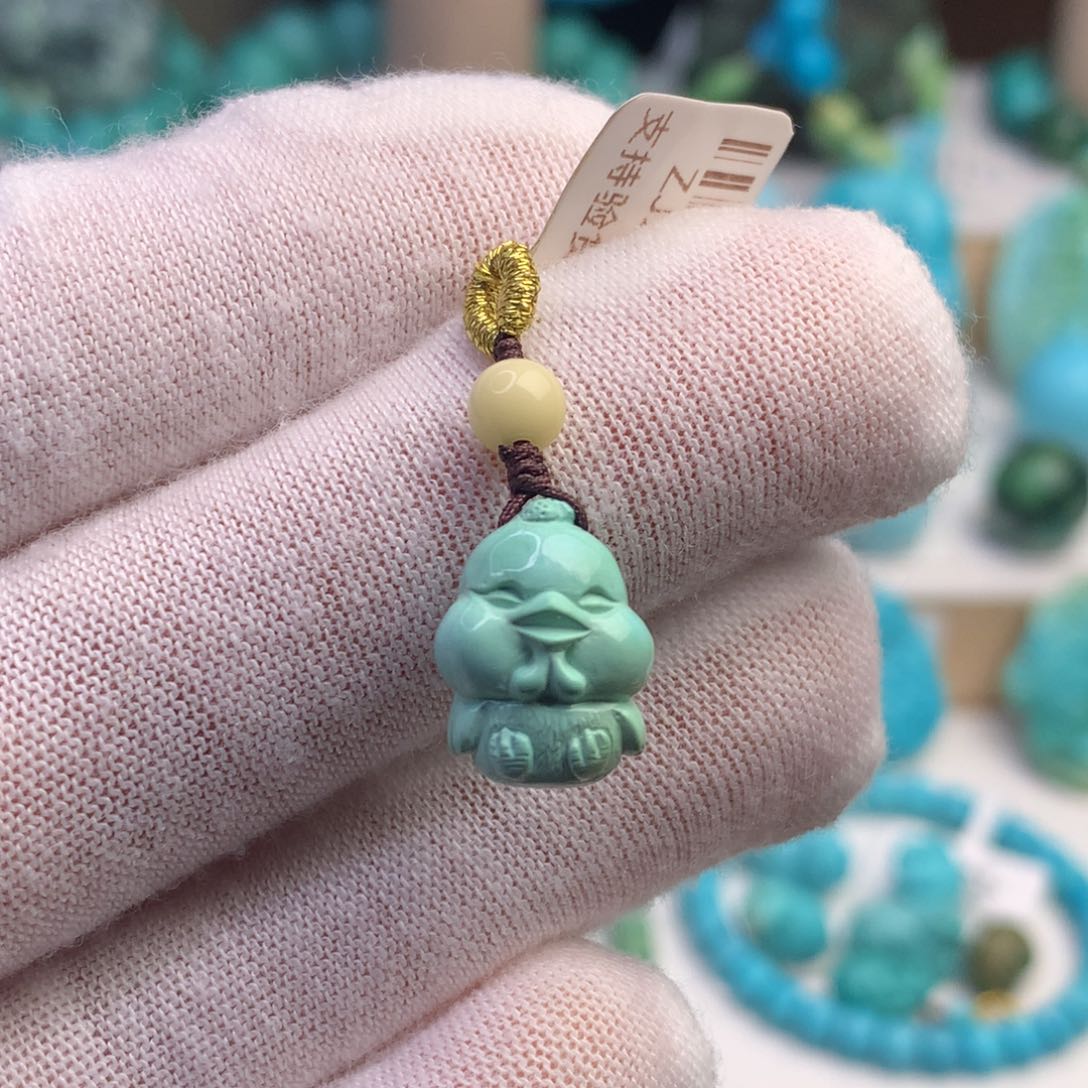 未镶嵌绿松石珠宝奇石