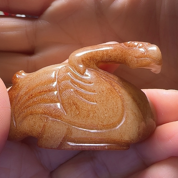 和田玉车挂未镶嵌