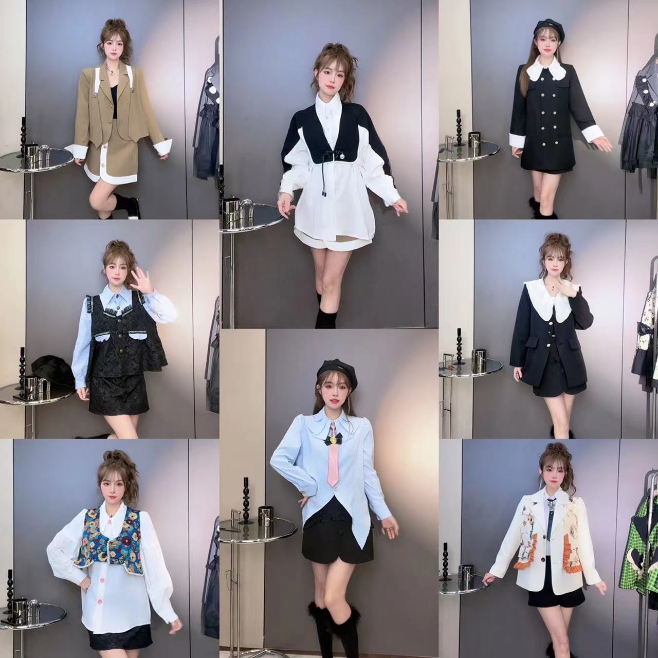 【格调派对套装】SISR原创小众设计日常穿搭二件套