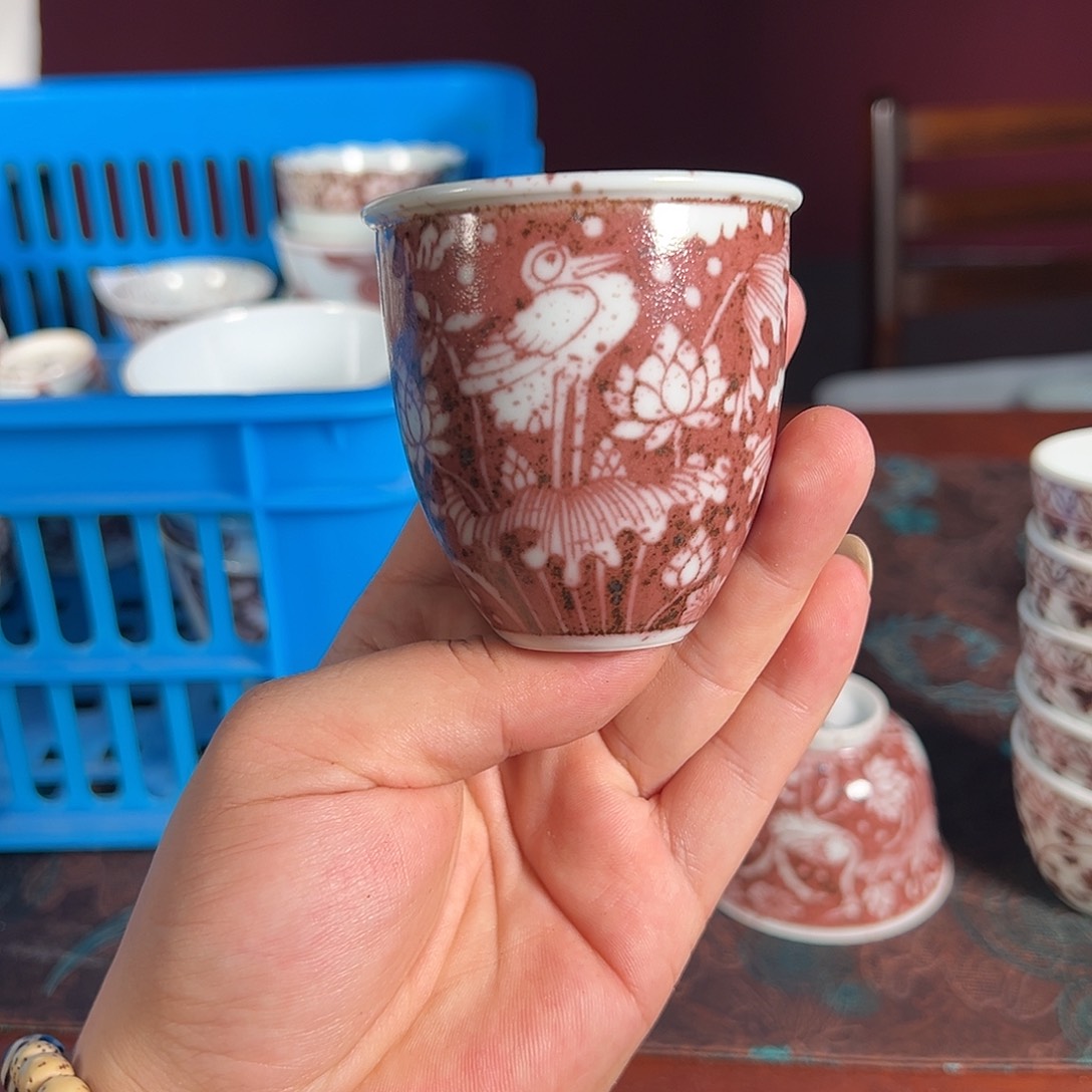 杯景德镇手绘陶瓷