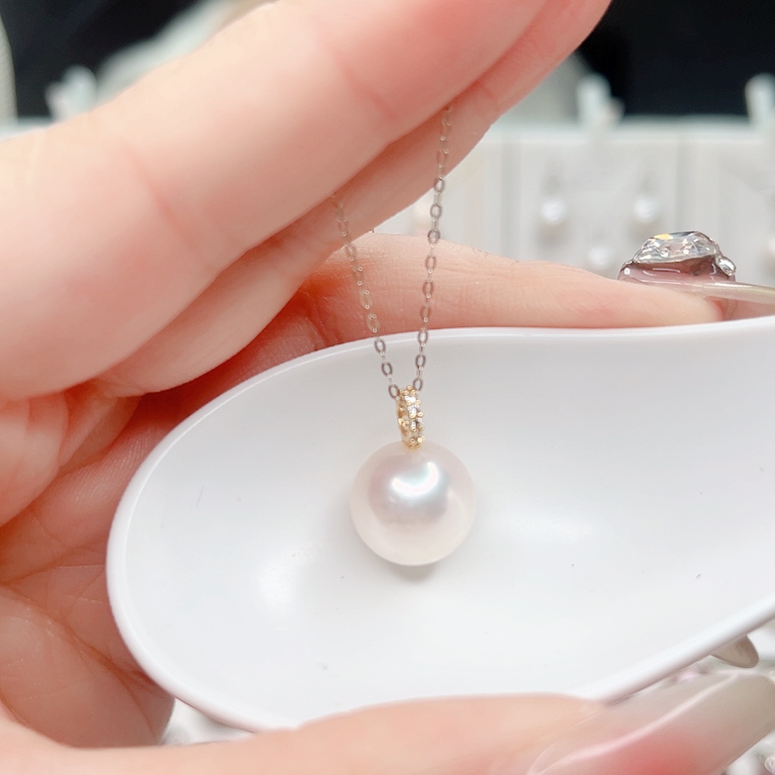 吊坠(赠链)淡水珍珠合金
