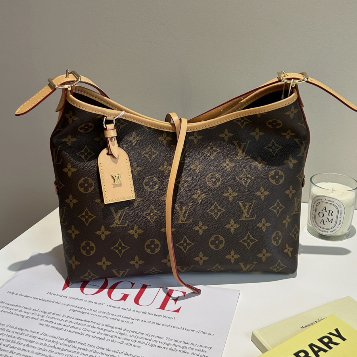 未使用 LouisVuitton/路易威登 carryall小号 芯片 