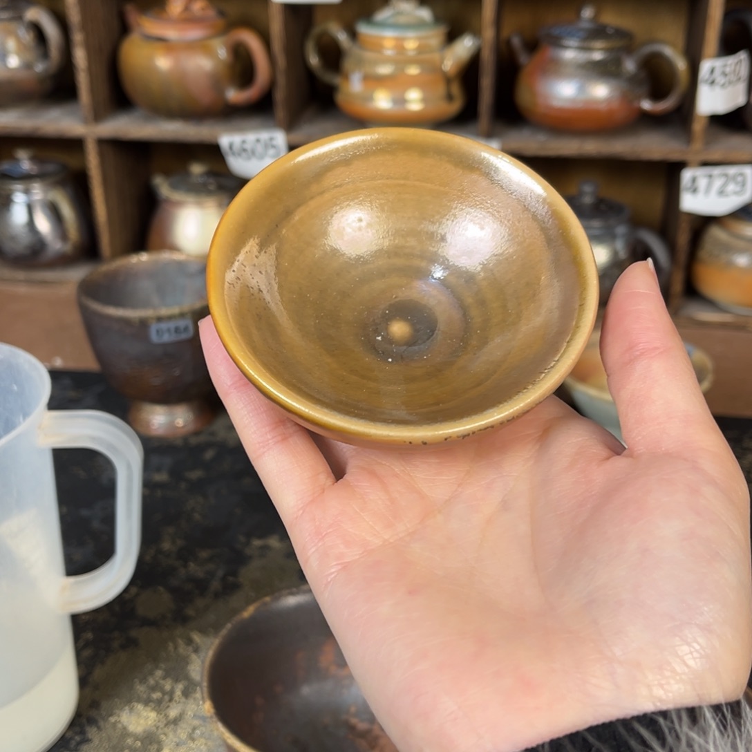 杯柴烧茶器主人杯杯